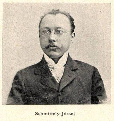 Photograph of József Schmittely