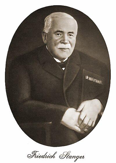 Photograph of Friedrich Stanger