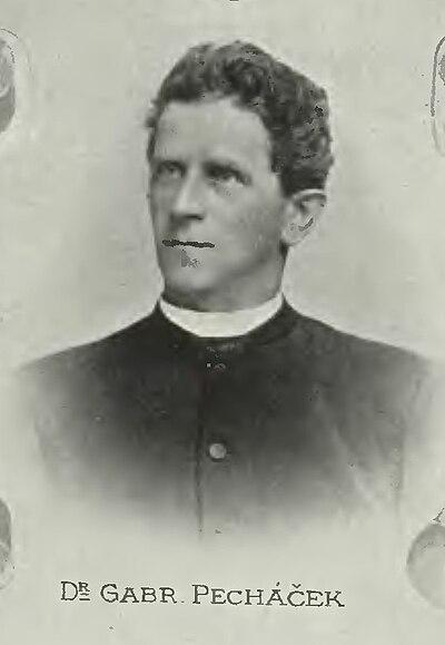 Photograph of Gabriel Pecháček