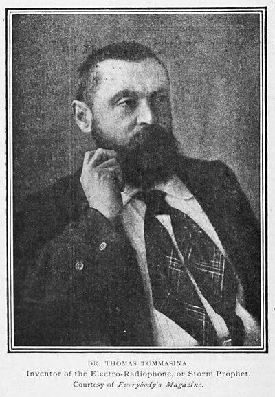 Photograph of Thomas Tommasina