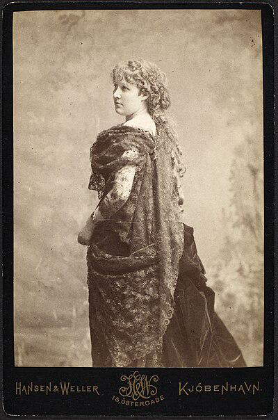Photograph of Augusta Lütken