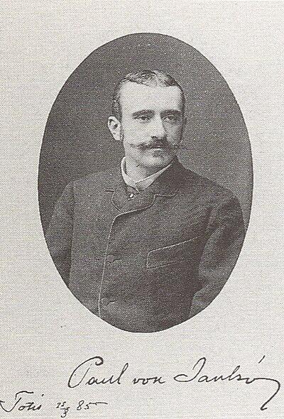 Photograph of Paul von Jankó