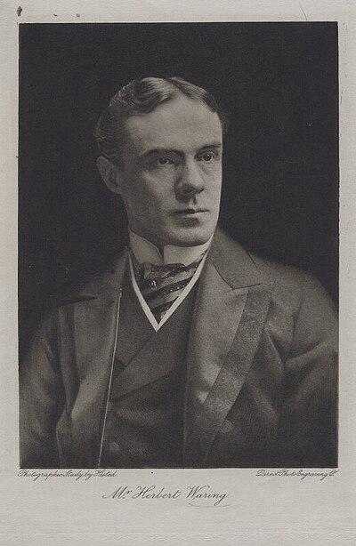 Photograph of Herbert Waring