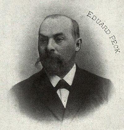 Photograph of Eduard Peck