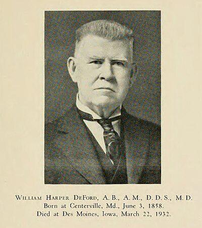 Photograph of William Harper DeFord