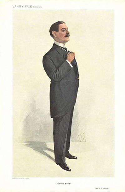 Photograph of Samuel Ernest Palmer, 1st Baron Palmer