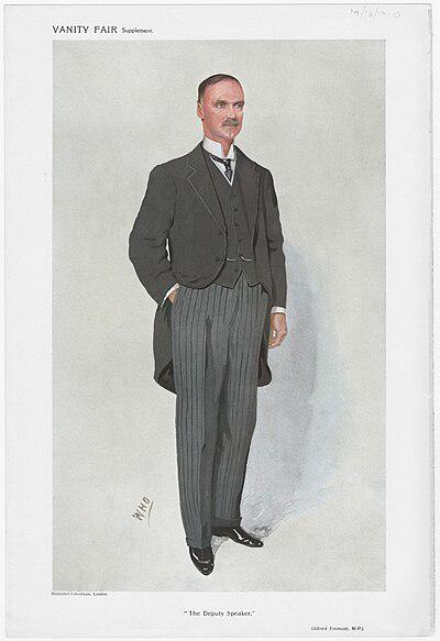 Photograph of Alfred Emmott, 1st Baron Emmott
