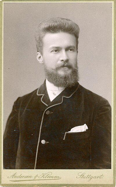 Photograph of August Krook
