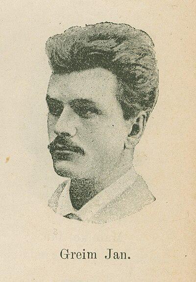 Photograph of Jan Wiktor Greim