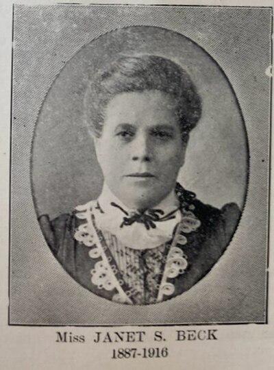 Photograph of Janet S. Beck