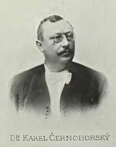 Photograph of Karel Černohorský