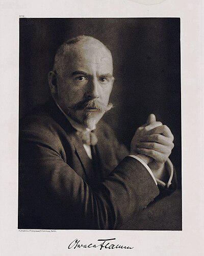 Photograph of Oswald Flamm