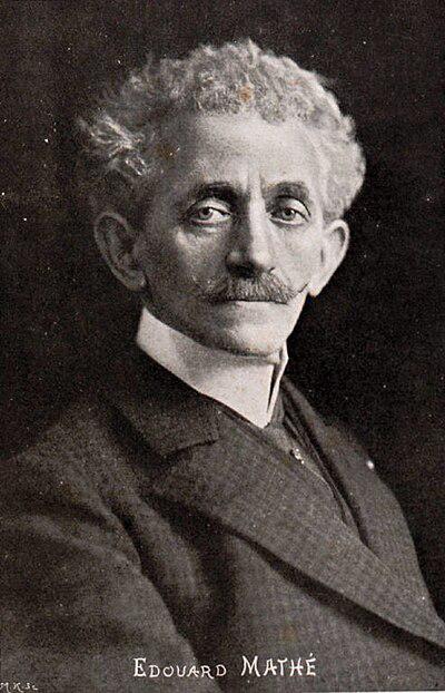 Photograph of Édouard Mathé