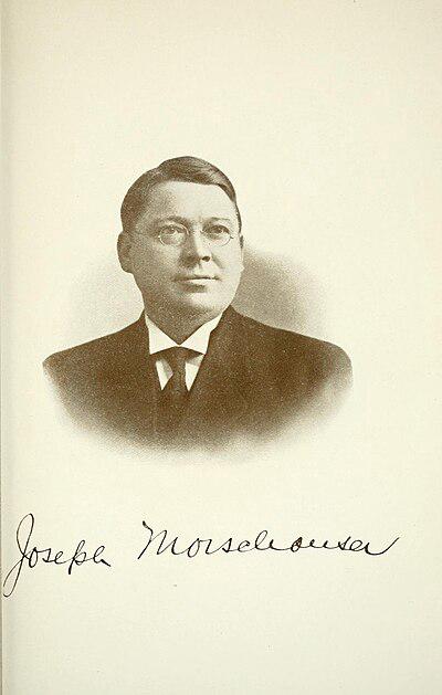Photograph of Joseph Morschauser