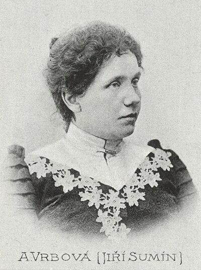 Photograph of Amálie Vrbová