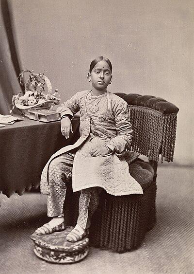 Photograph of Chimnabai I
