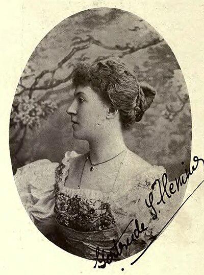 Photograph of Gertrude Yorke Wright Fleming