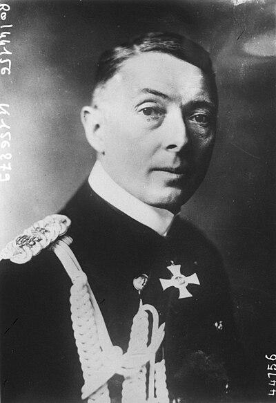Photograph of Paul von Hintze