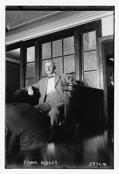 Photograph of Frank Hedley