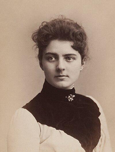 Photograph of Frances Cleveland