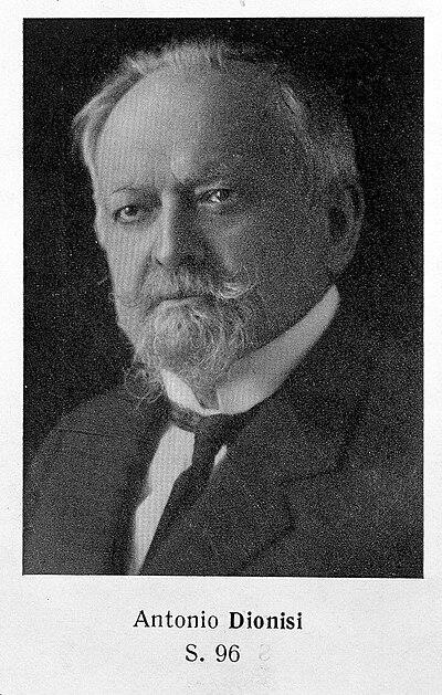 Photograph of Antonio Dionisi