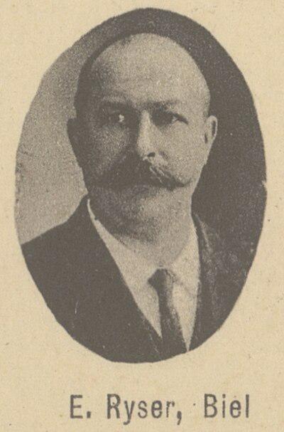 Photograph of Émile Ryser