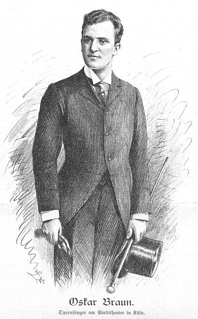 Photograph of Oskar Braun