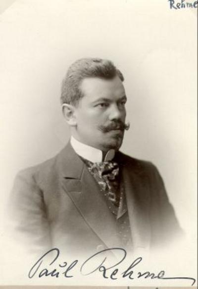 Photograph of Paul Rehme