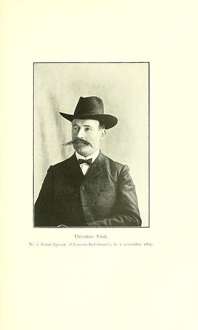 Photograph of Theodore Vigé