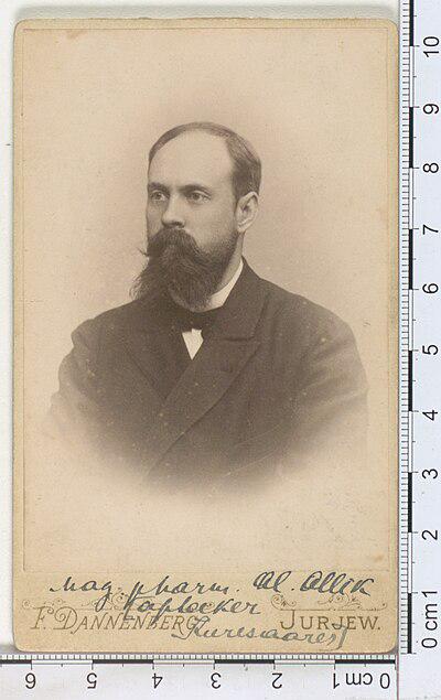 Photograph of Aleksander Allik
