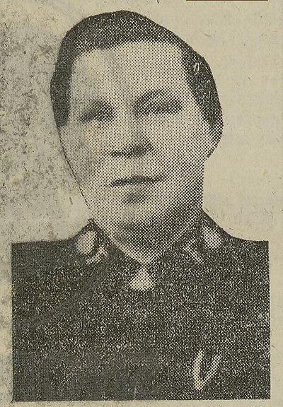 Photograph of Bertha Hansen