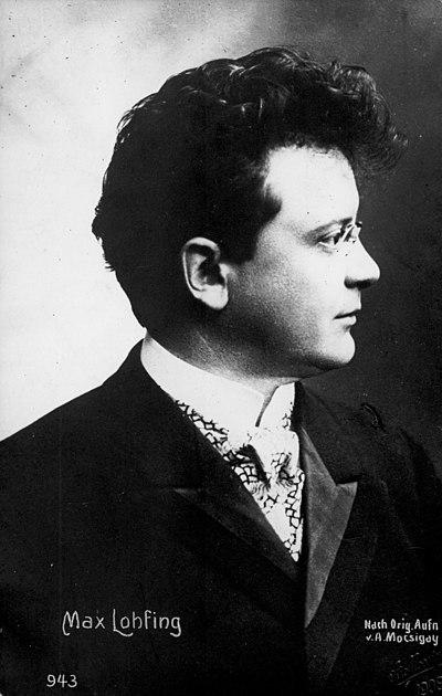 Photograph of Max Lohfing