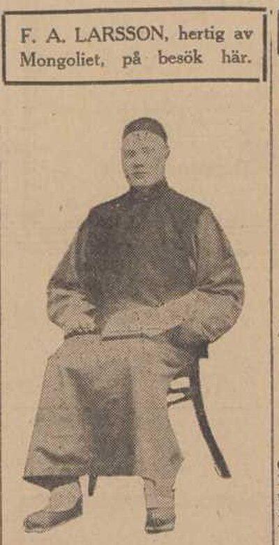 Photograph of Frans August Larson