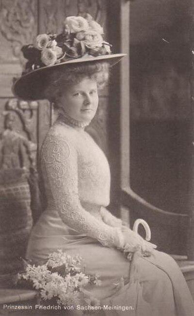 Photograph of Countess Adelaide of Lippe-Biesterfeld