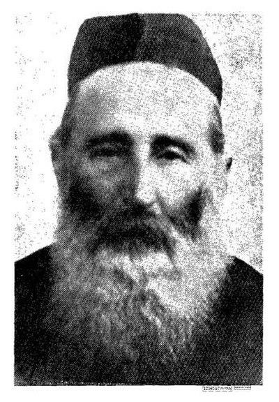 Photograph of Itzhak Eliezer Hirshovits