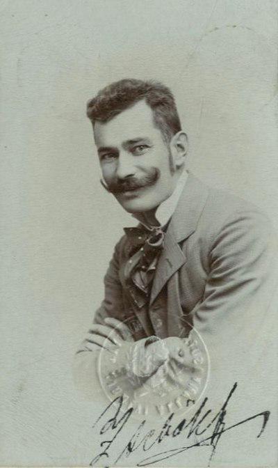 Photograph of János Zsebők