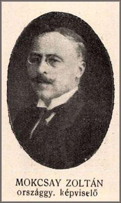 Photograph of Zoltán Mokcsay