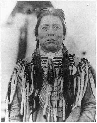 Photograph of Two Guns White Calf