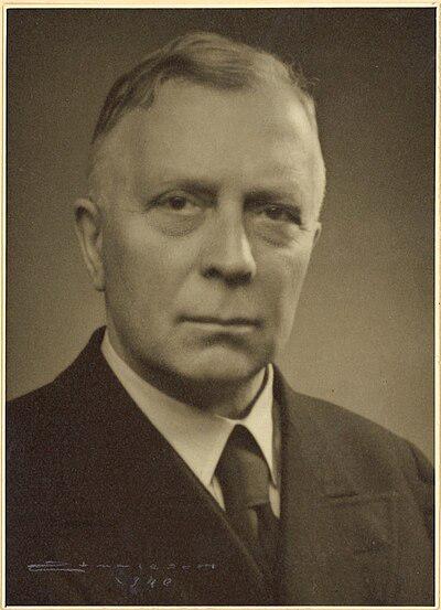Photograph of Arne Scheel