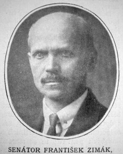 Photograph of František Zimák