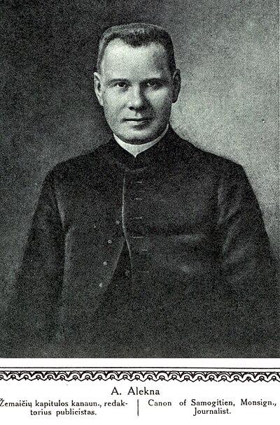 Photograph of Antanas Alekna