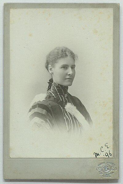 Photograph of Maud Caroline Edgar