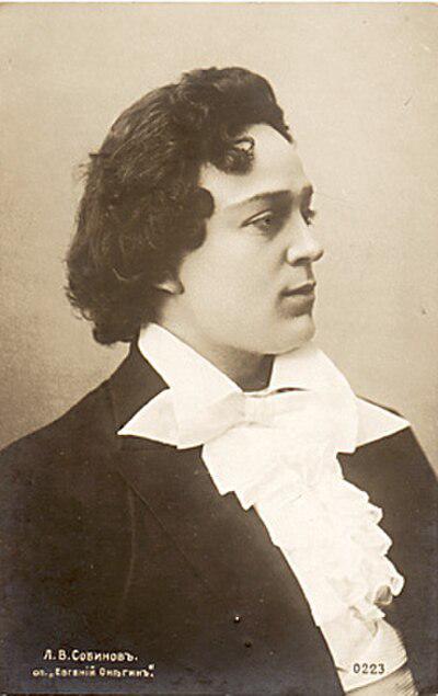 Photograph of Leonid Sobinov