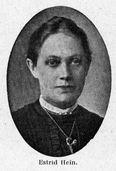 Photograph of Estrid Hein