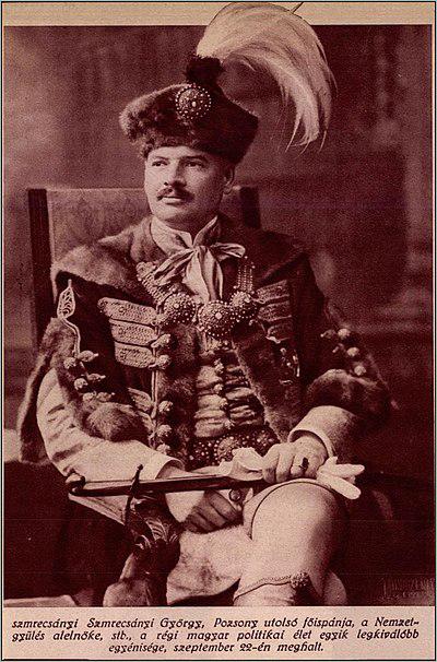 Photograph of György Szmrecsányi