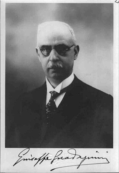 Photograph of Giuseppe Guadagnini