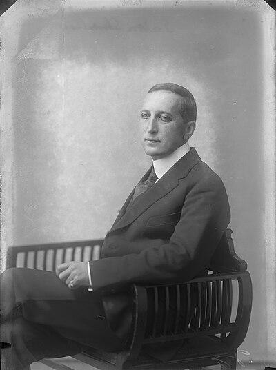 Photograph of Axel Haartman