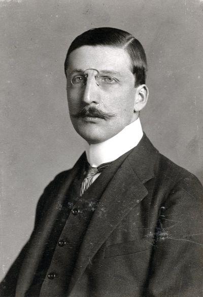 Photograph of Heinrich Mataja