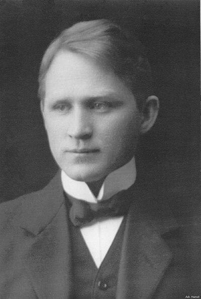 Photograph of Halfdan Harnoll