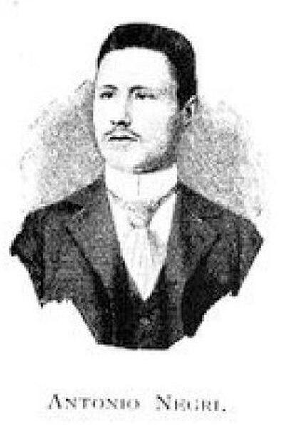 Photograph of Antonio Negri
